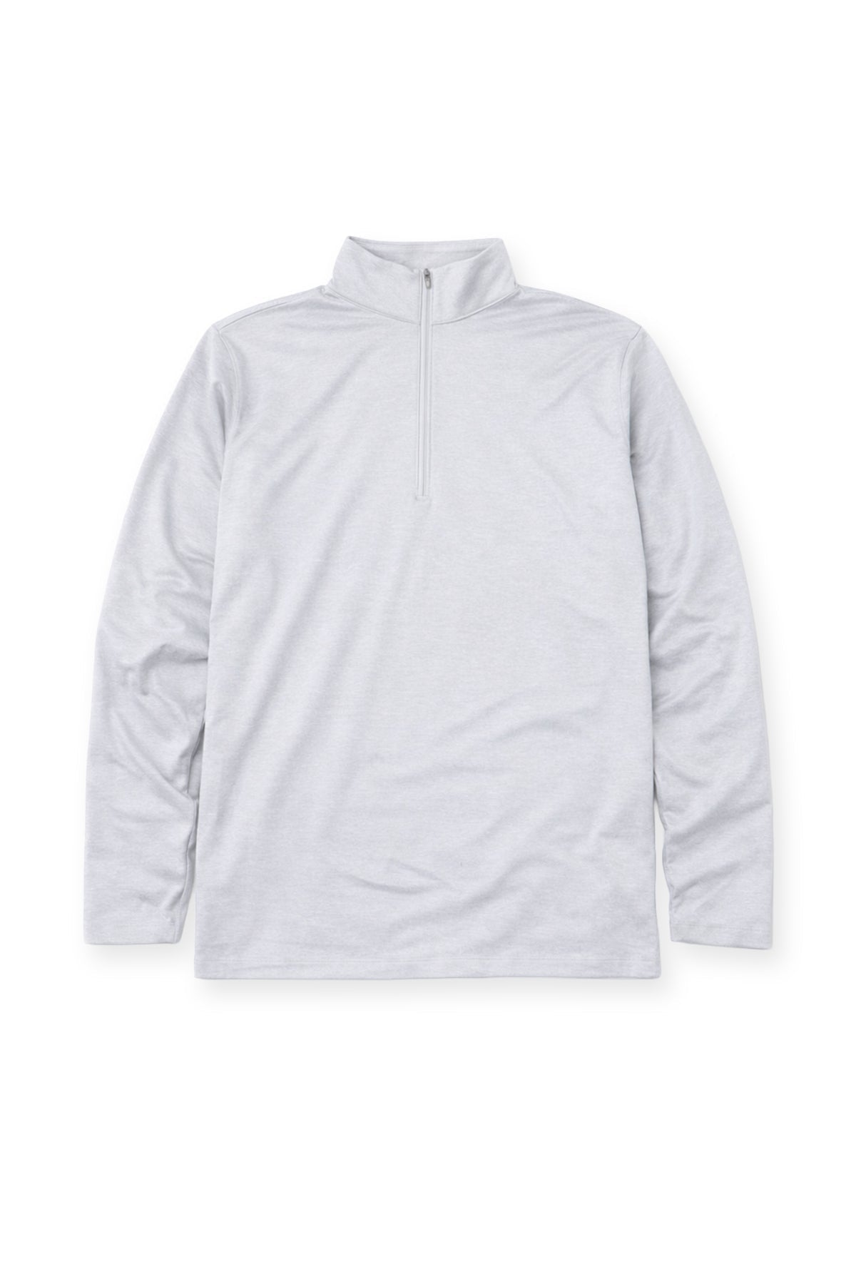 Quarter-Zip Training Long Sleeve - Heather Gray – Jed North