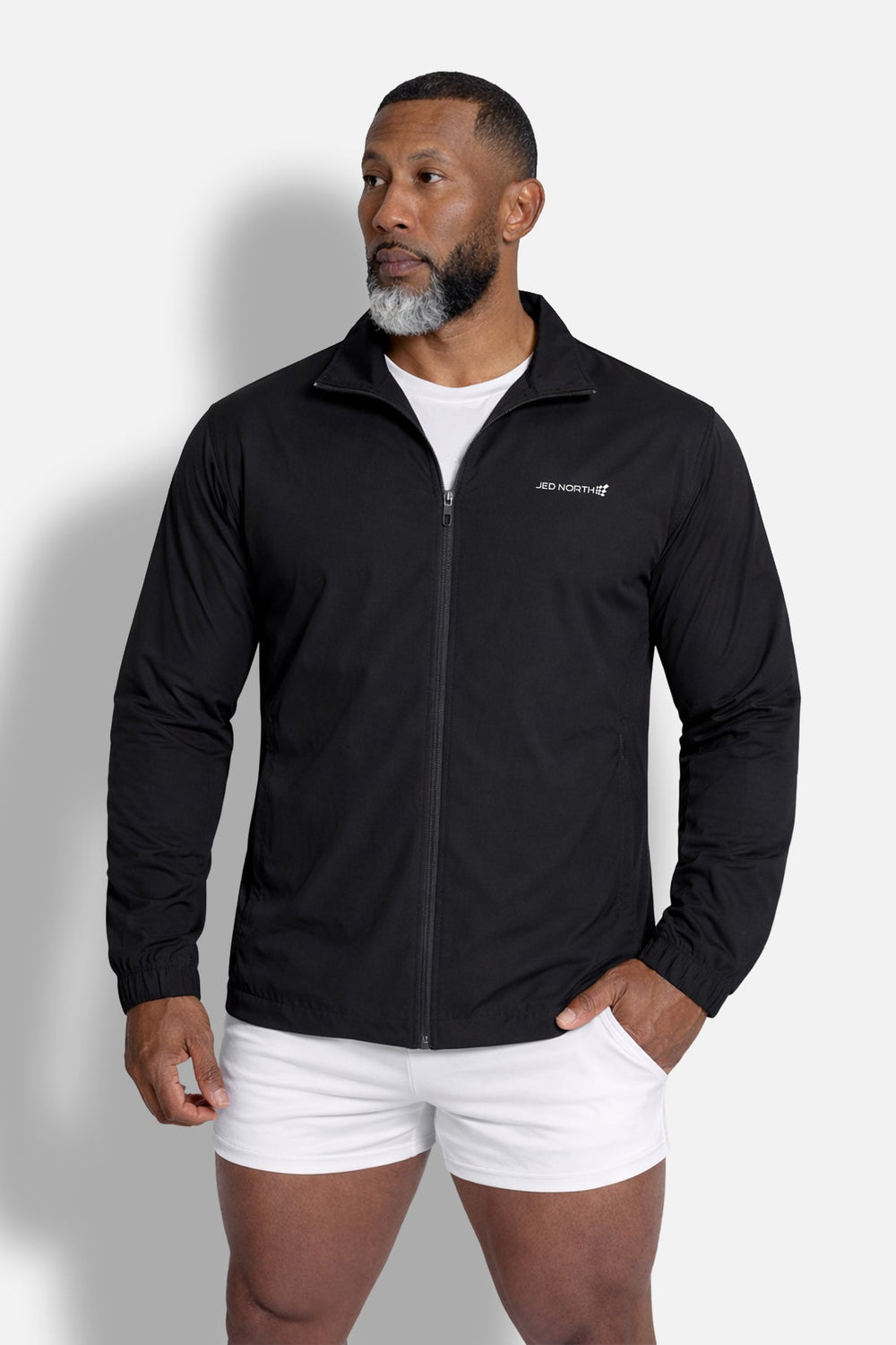 Full-Zip Training Jacket - Black