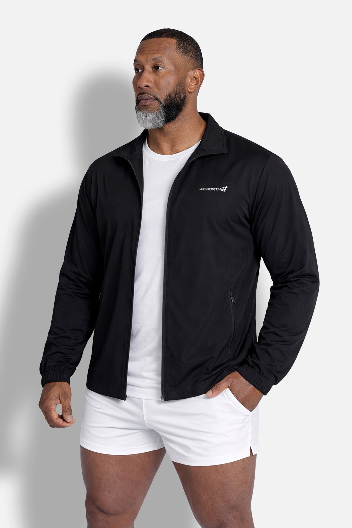 Full-Zip Training Jacket - Black – Jed North