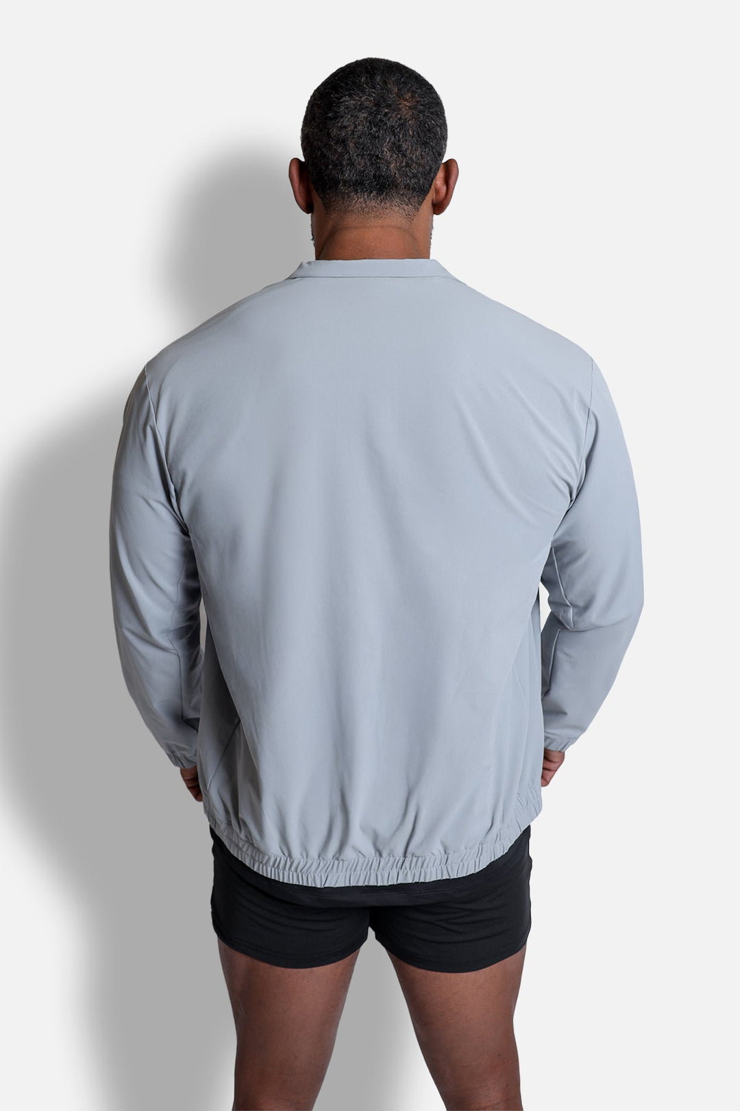 Full-Zip Training Jacket - Silver