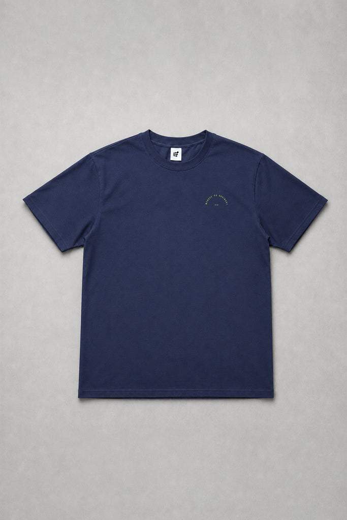 Back to Basics Casual Tee - Navy Blue – Jed North