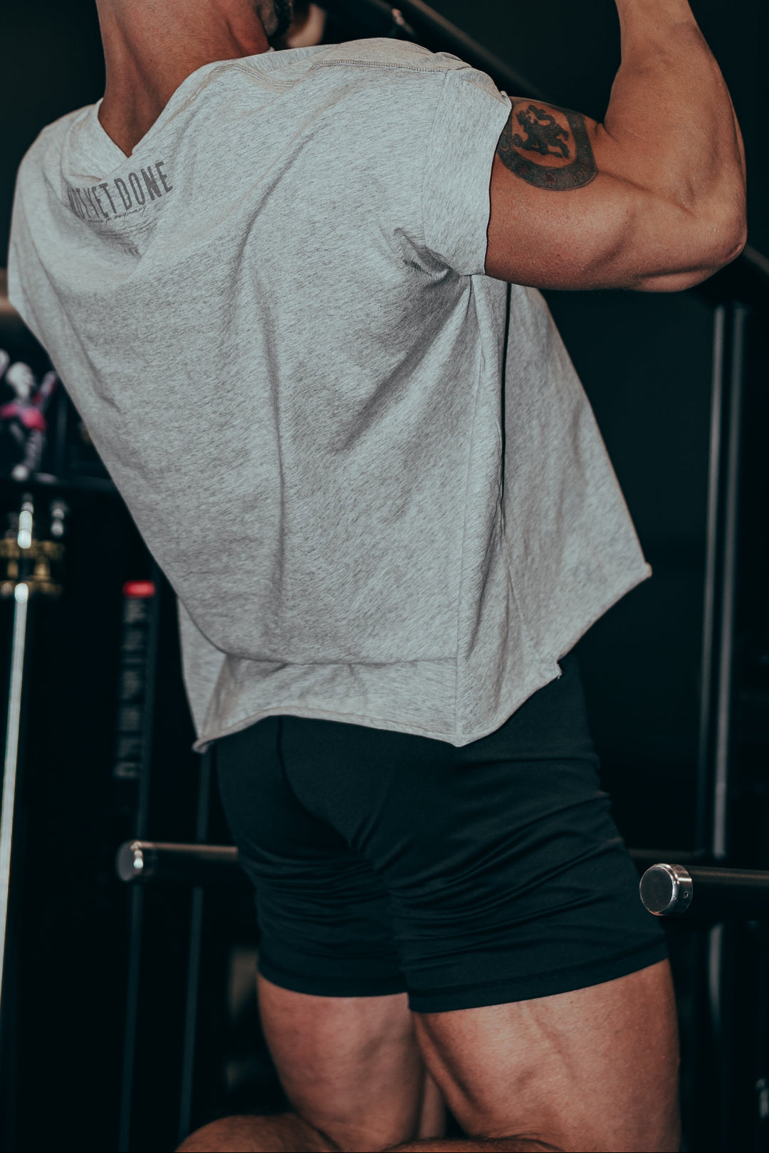 Retro Bodybuilding Shorts - Black