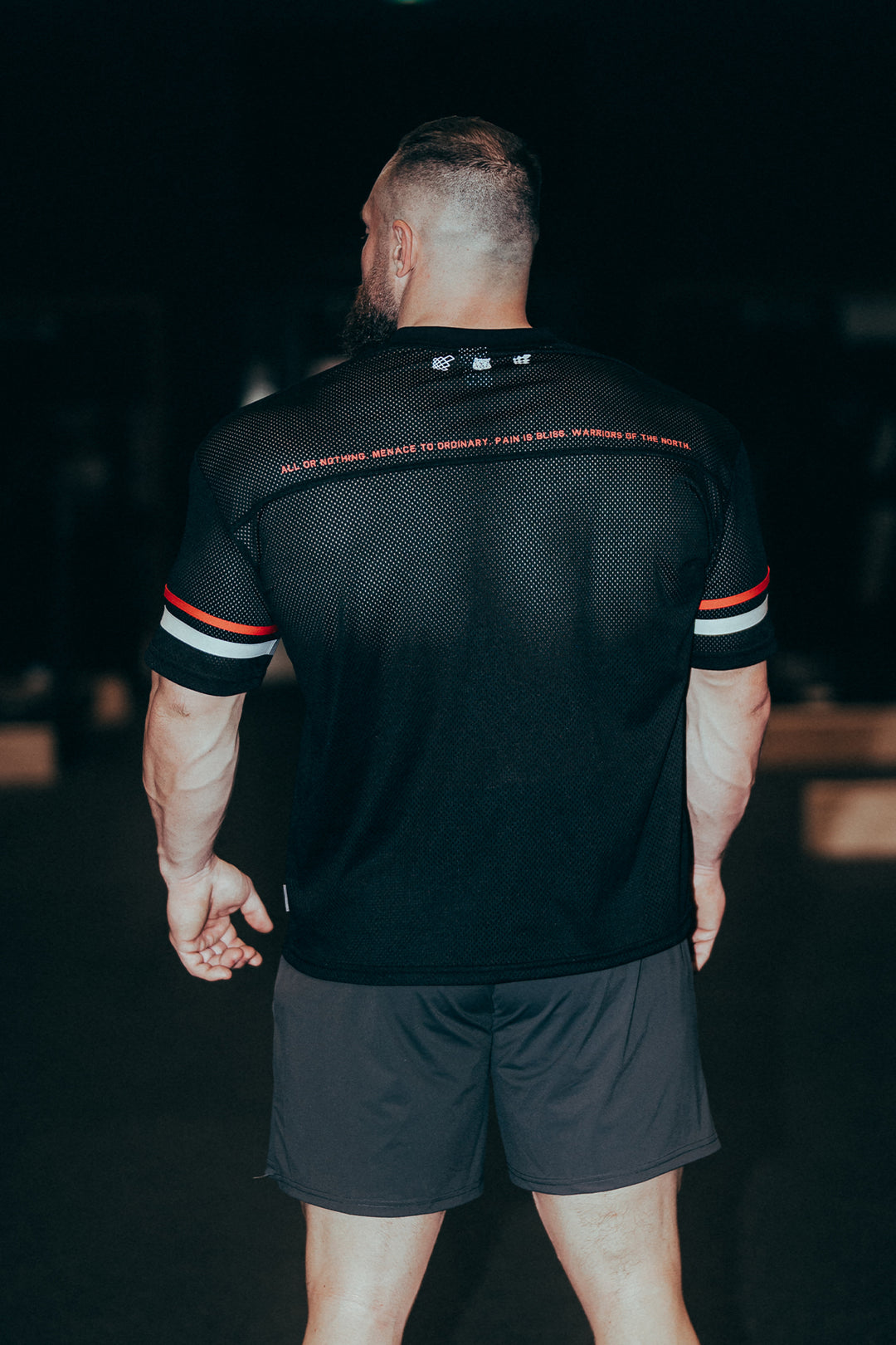 Jed North Warrior V-Neck Jersey - Black