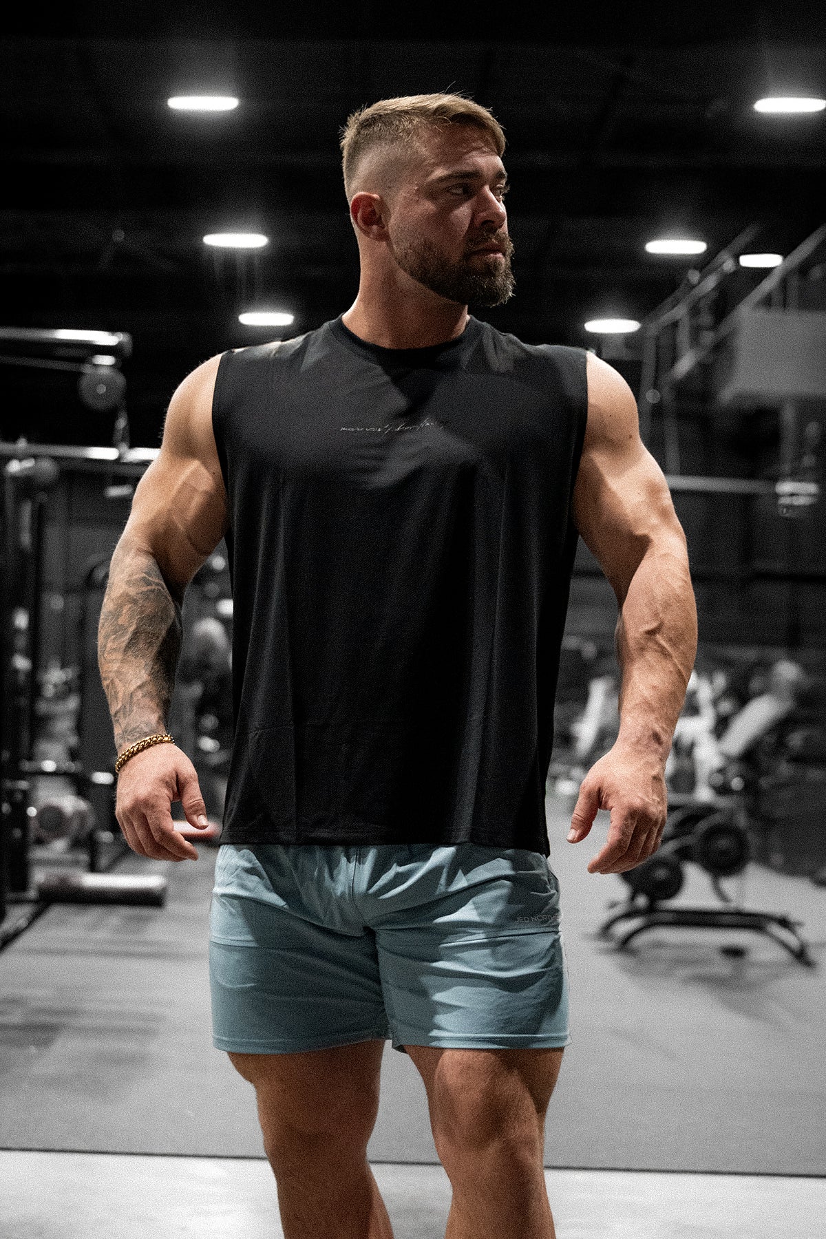 JN Active Muscle Tee - Black – Jed North