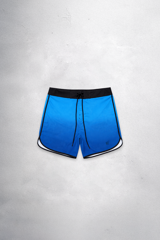 Men's Physique Board Shorts - Dive Blue
