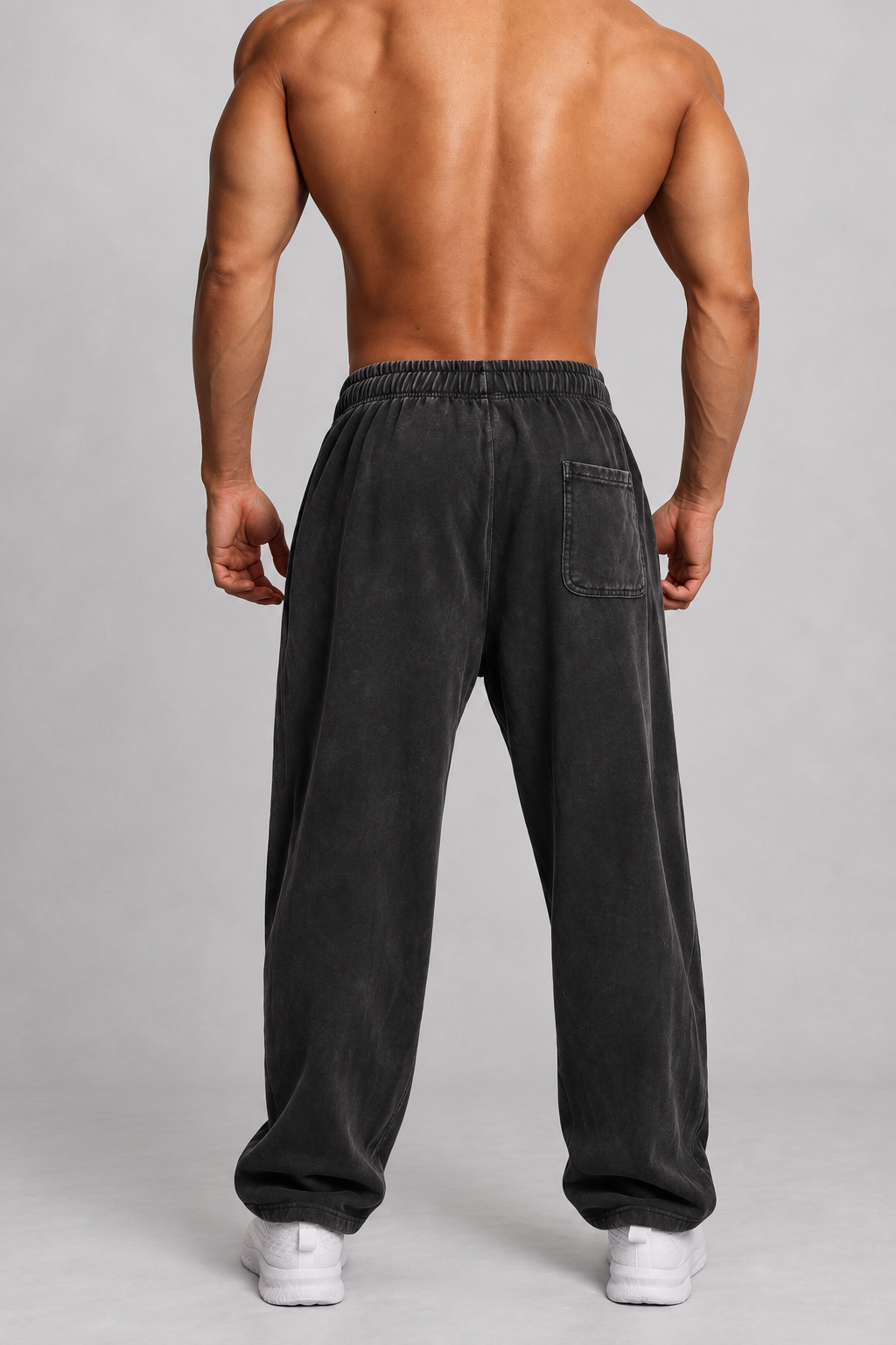 Relaxed Balloon Joggers - Washed Charcoal