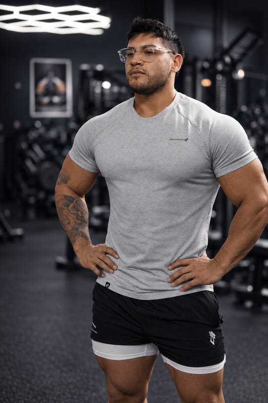 Titan 2.0 Muscle-Fit T-Shirt - Athletic Gray