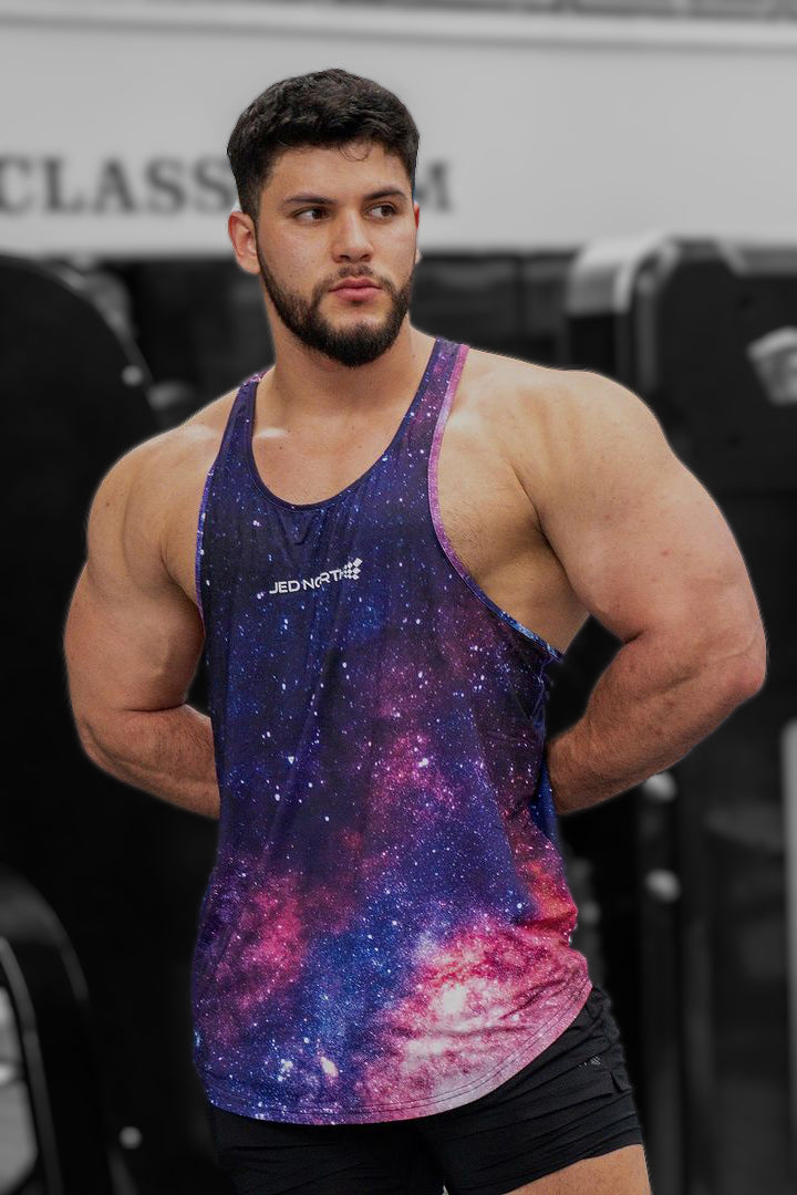 Graphic Muscle Stringer - Galactic