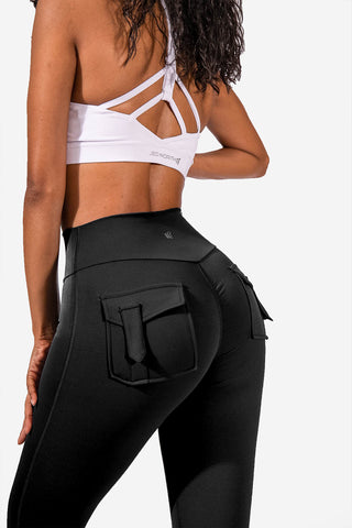 Anita Scrunch Leggings - Noir