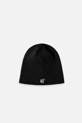 Premium Knit Beanie - Jet Black