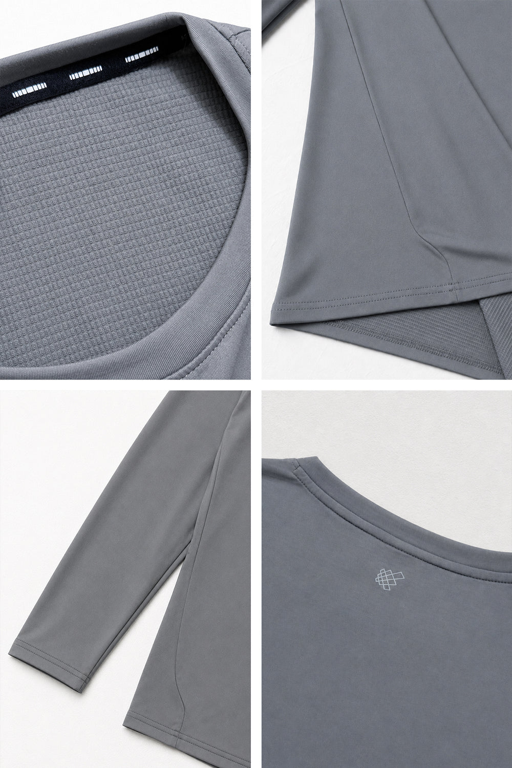 Base Performance Long Sleeve T-Shirt - Dark Gray