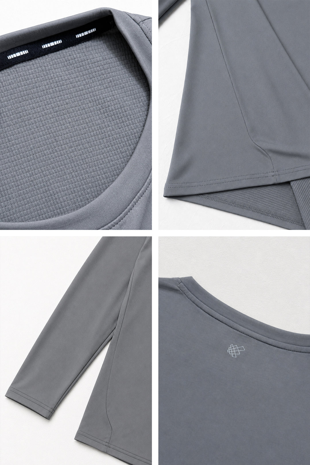 Base Performance Long Sleeve T-Shirt - Dark Gray