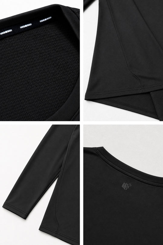 Base Performance Long Sleeve T-Shirt - Black