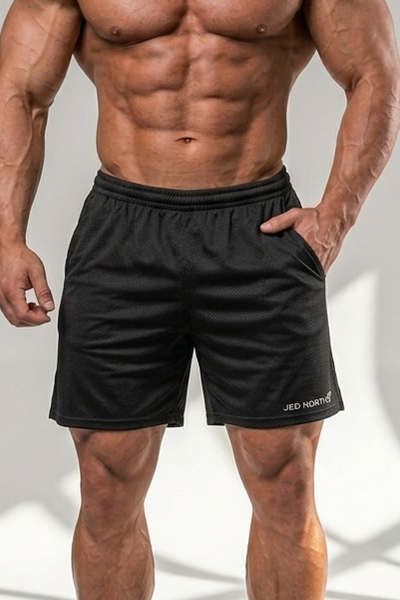 Athletic Mesh Shorts - Black – Jed North