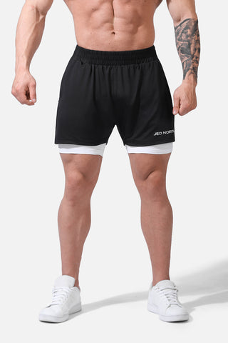 Pro 2-in-1 Active 7" Training Shorts - Black