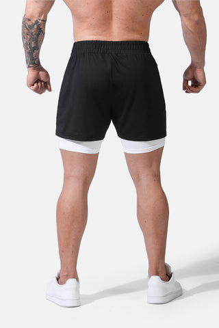 Pro 2-in-1 Active 7" Training Shorts - Black
