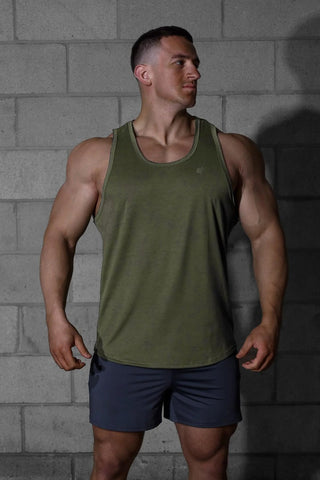 Vital Raw-Hem Tank Top 2.0 - Green