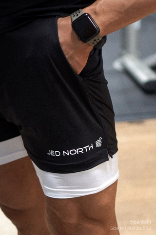 Pro 2-in-1 Active 7" Training Shorts - Black