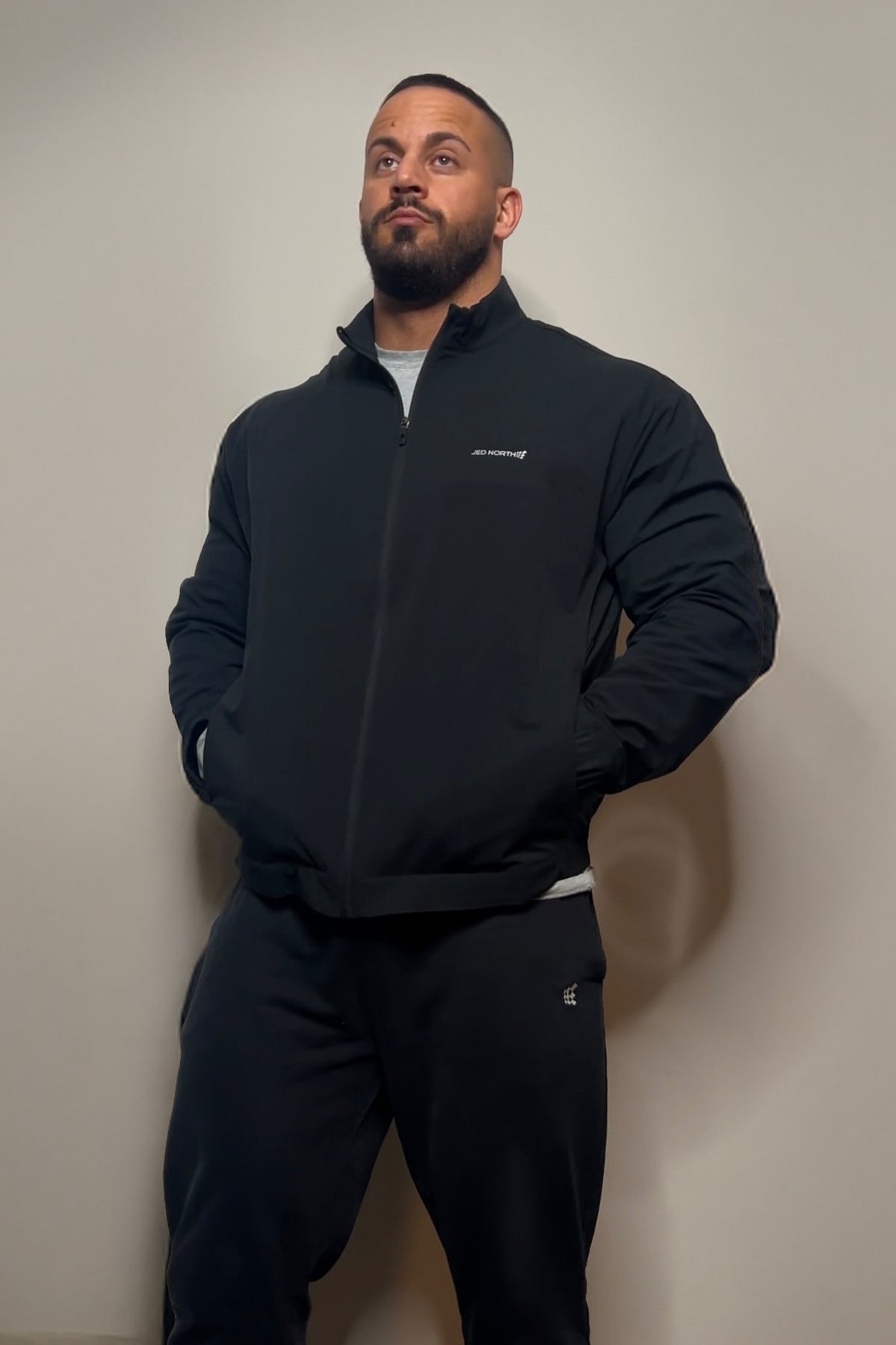Full-Zip Training Jacket - Black – Jed North