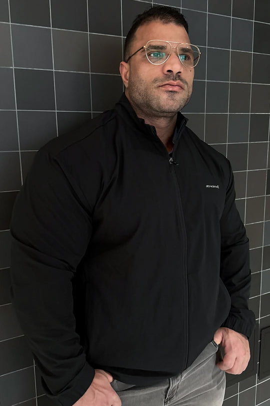 Full-Zip Training Jacket - Black