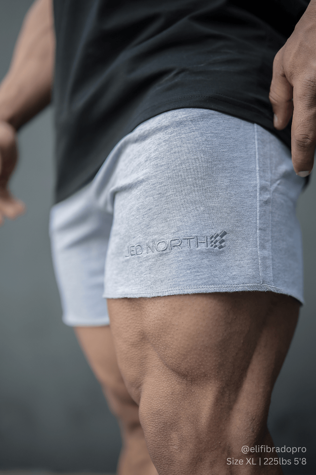 Motion 5'' Varsity Sweat Shorts - Gray – Jed North Motion 5'' Varsity Sweat Shorts - Gray – Jed North