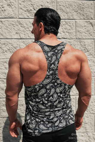 Graphic Muscle Stringer - Paisley