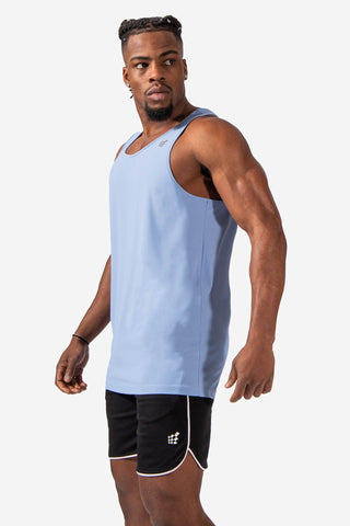 Men's Active Sports Tank Top - Blue - Jed North
