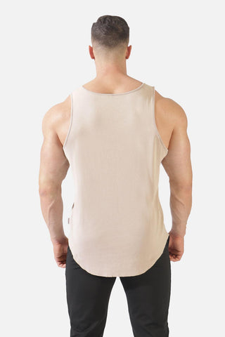 Heavy Duty Workout Tank Top - Light Gray - Jed North