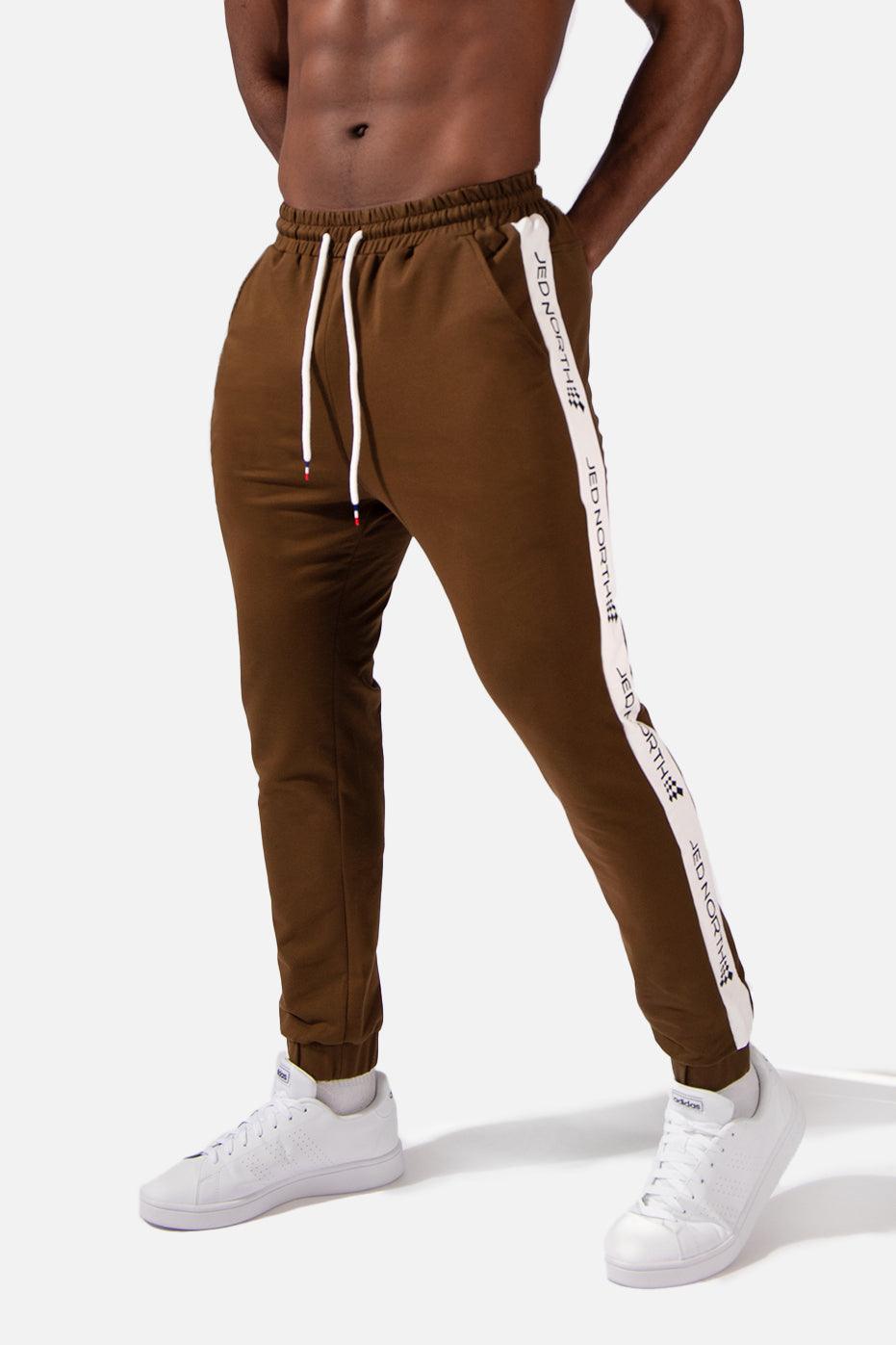 Old School Joggers - Brown - Jed North