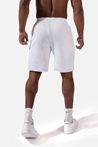 Vandal Sweat Shorts - White - Jed North