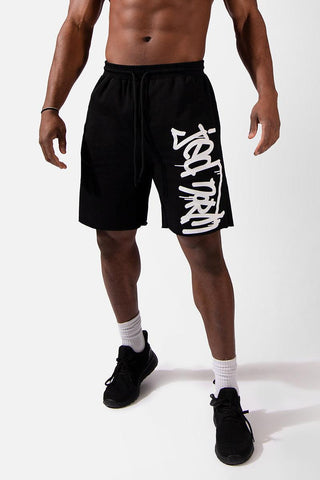 Vandal Sweat Shorts - Black - Jed North
