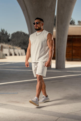 Amplify Casual Muscle Tee - Gray - Jed North