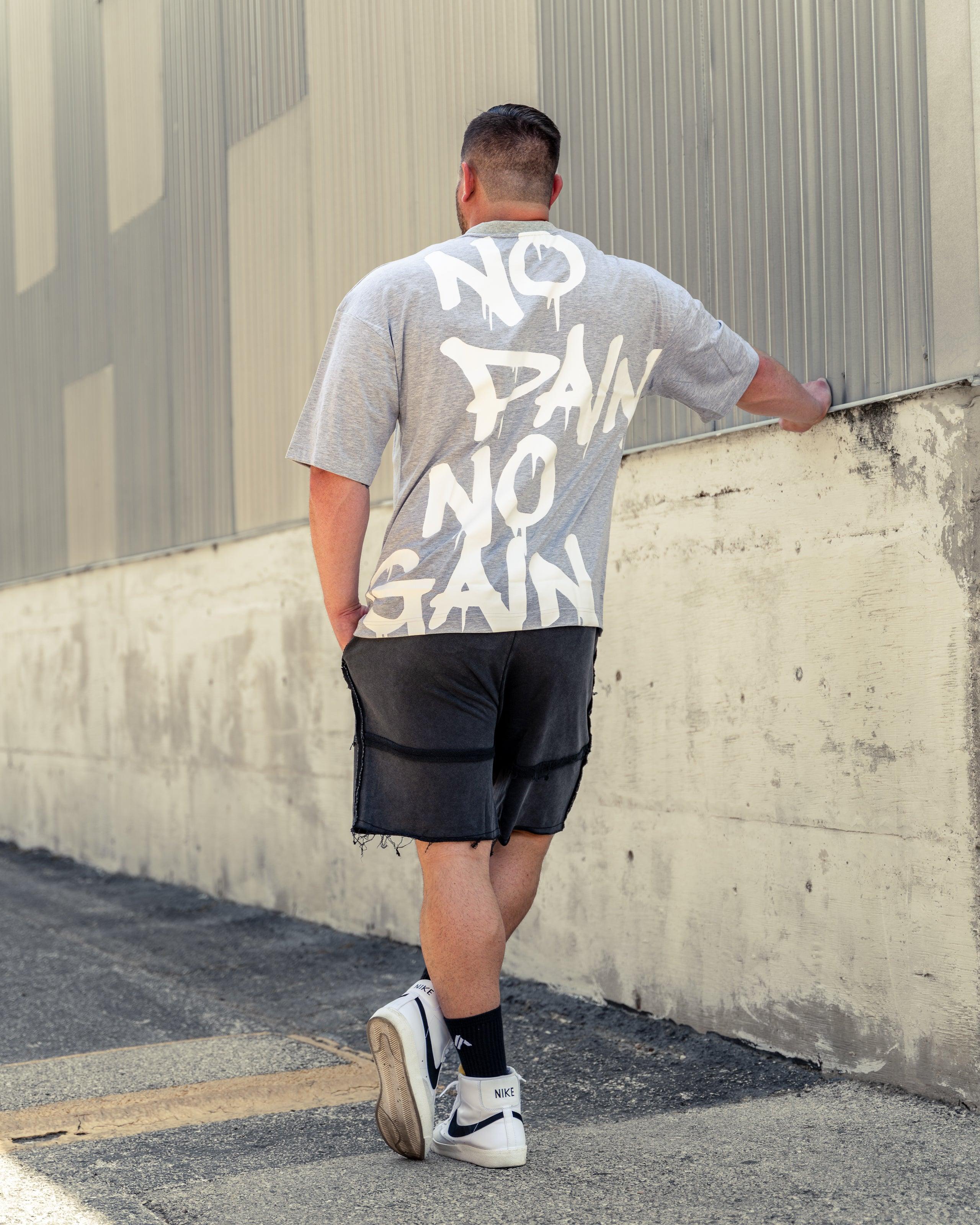 Energy Oversized T-Shirt - No Pain No Gain - Jed North