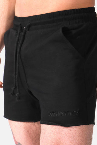 Motion 5'' Varsity Sweat Shorts - Black - Jed North