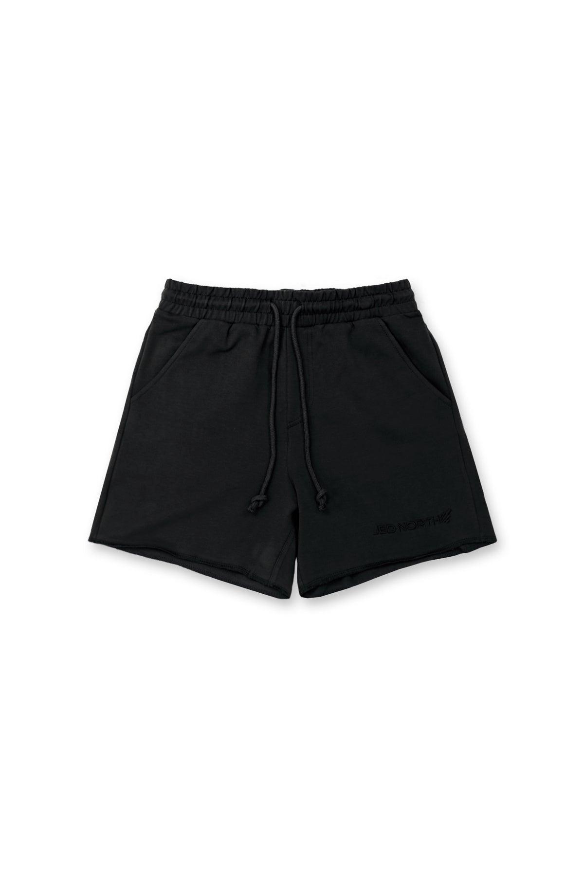 Motion 5'' Varsity Sweat Shorts - Black - Jed North