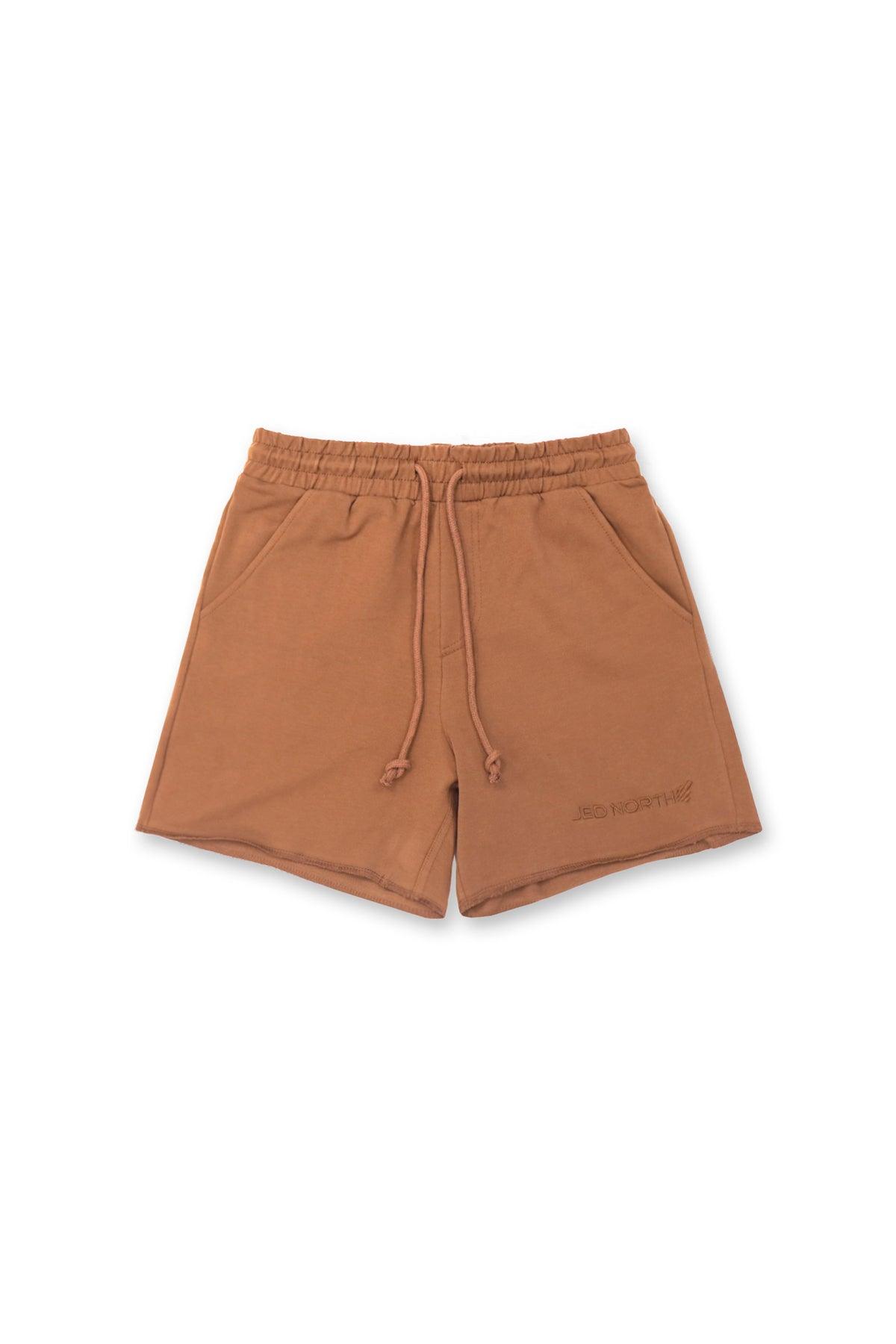 Motion 5'' Varsity Sweat Shorts - Brown - Jed North