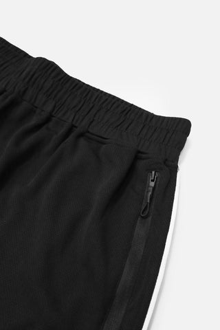 Varsity Mesh Gym Shorts - Black - Jed North