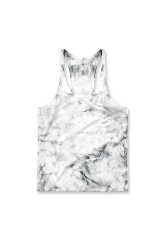 Classic Bodybuilding Racerback Stringer - Gray Tie Dye - Jed North