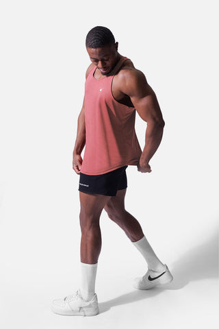 Dri-Fit Workout Bodybuilding Stringer - Salmon - Jed North