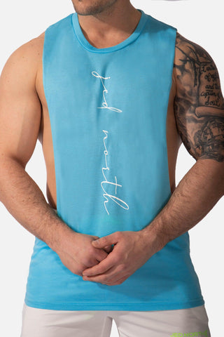 Flux Muscle Tee - Light Blue - Jed North