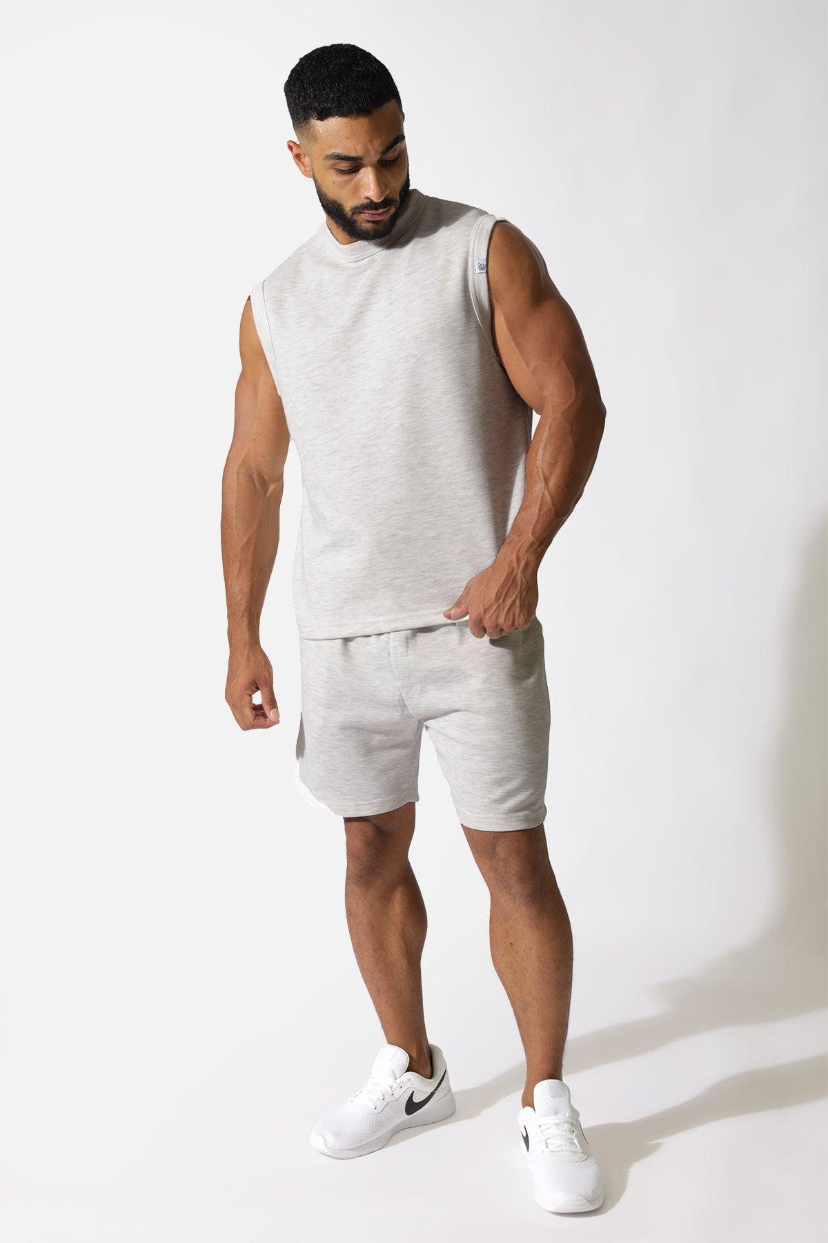 Amplify Casual Muscle Tee - Gray - Jed North