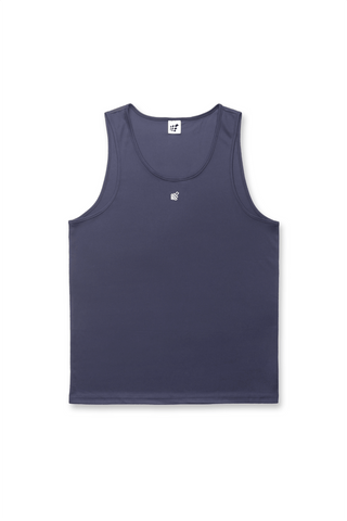 Alpha Microfiber Gym Tank Top - Navy - Jed North