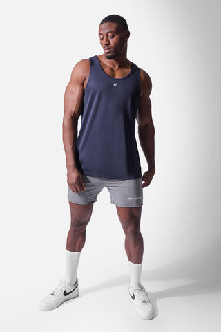 Alpha Microfiber Gym Tank Top - Navy - Jed North