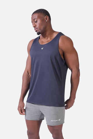 Alpha Microfiber Gym Tank Top - Navy - Jed North