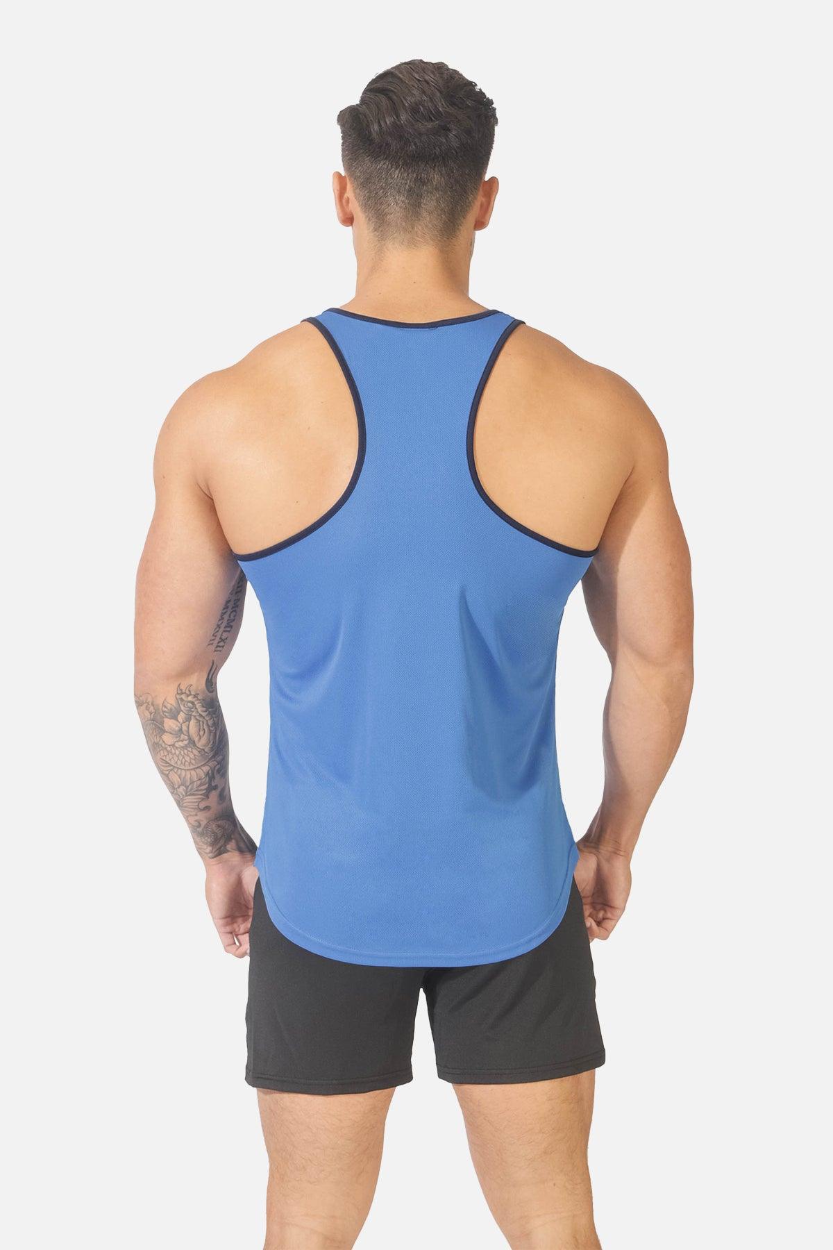 Utility Dri-Fit Workout Stringer - Blue - Jed North