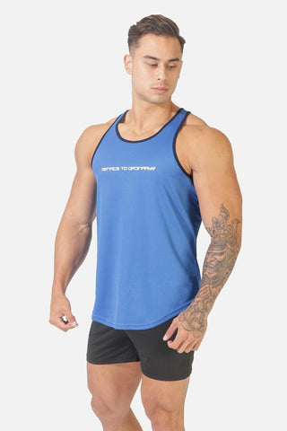 Utility Dri-Fit Workout Stringer - Blue - Jed North