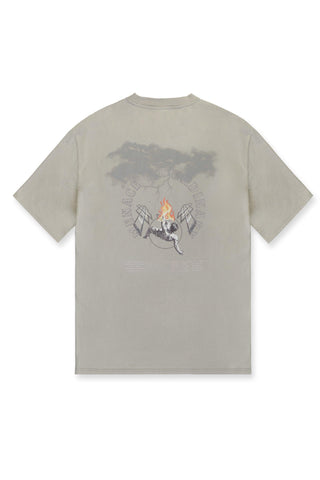 Vintage Oversized T-Shirt - Fire Storm - Jed North