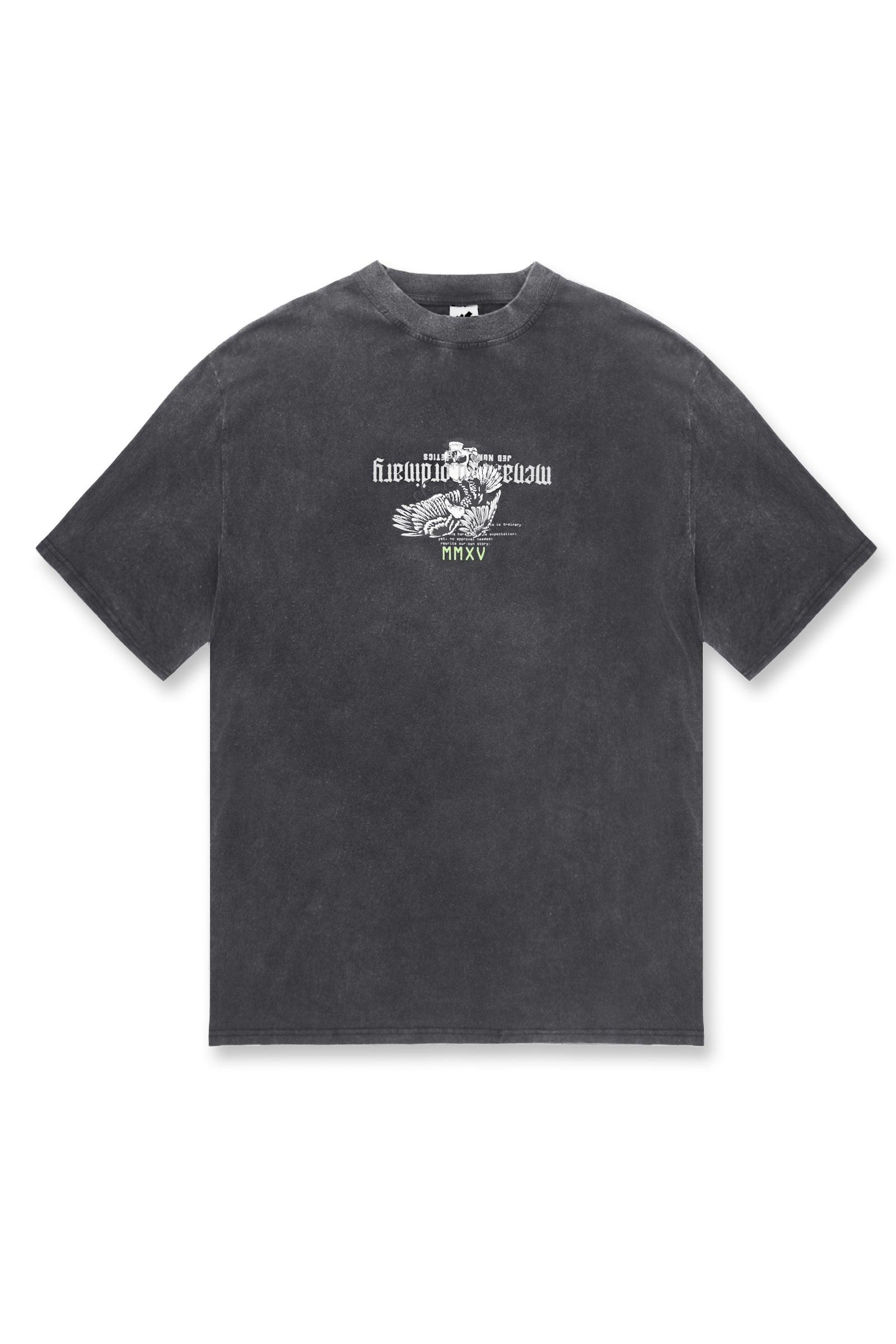Vintage Oversized T-Shirt - Lightning Eagle - Jed North