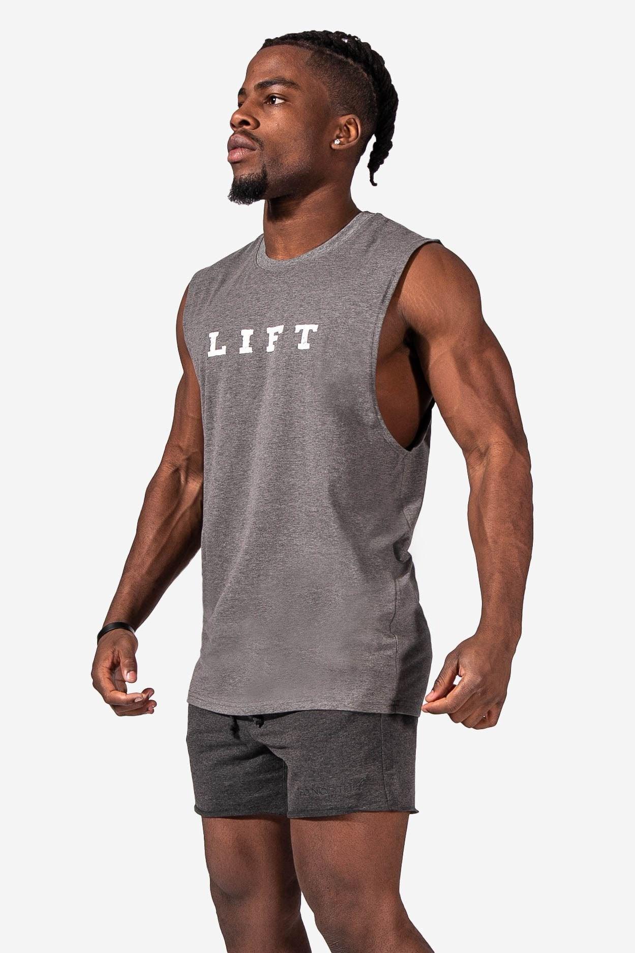 Ares Muscle Shirt - Gray Tank Tops Jed North 