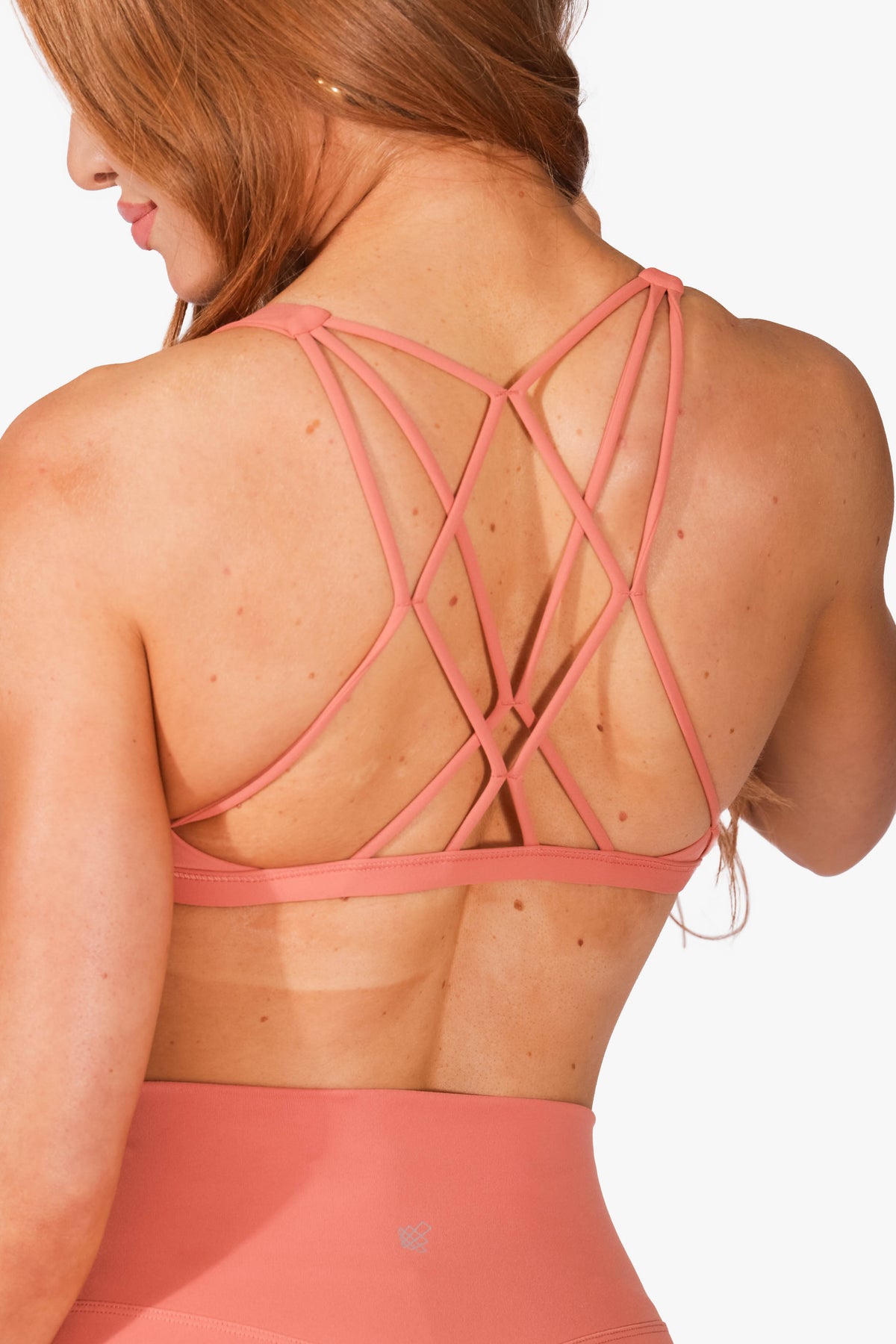 Sports Bra Low Support - CORAL MARL